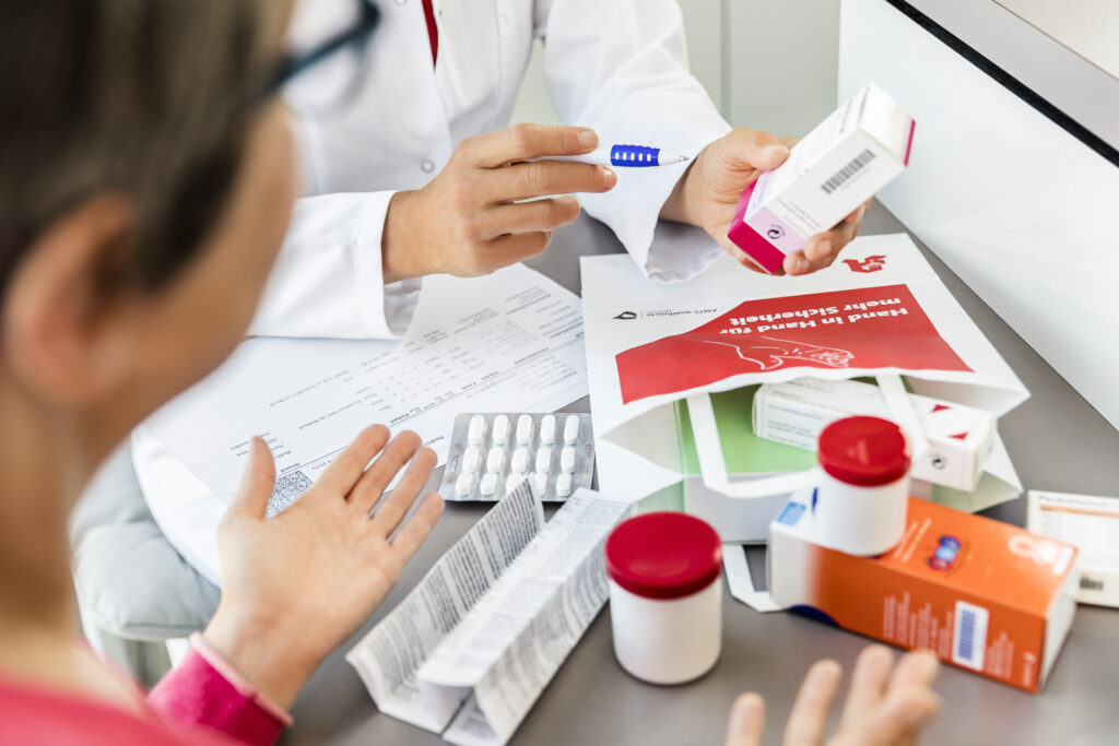 Bild einer Medikationsanalyse der pharmazeutischen Dienstleistungen der Neutor Apotheke Dortmund