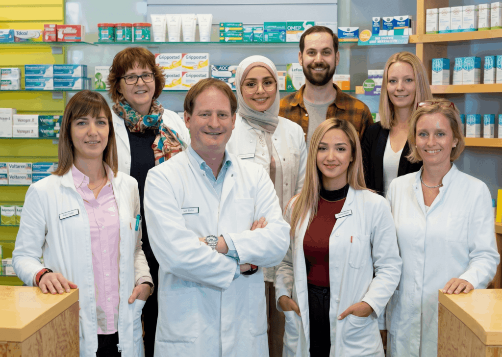 Teamfoto der Neutor Apotheke Dortmund