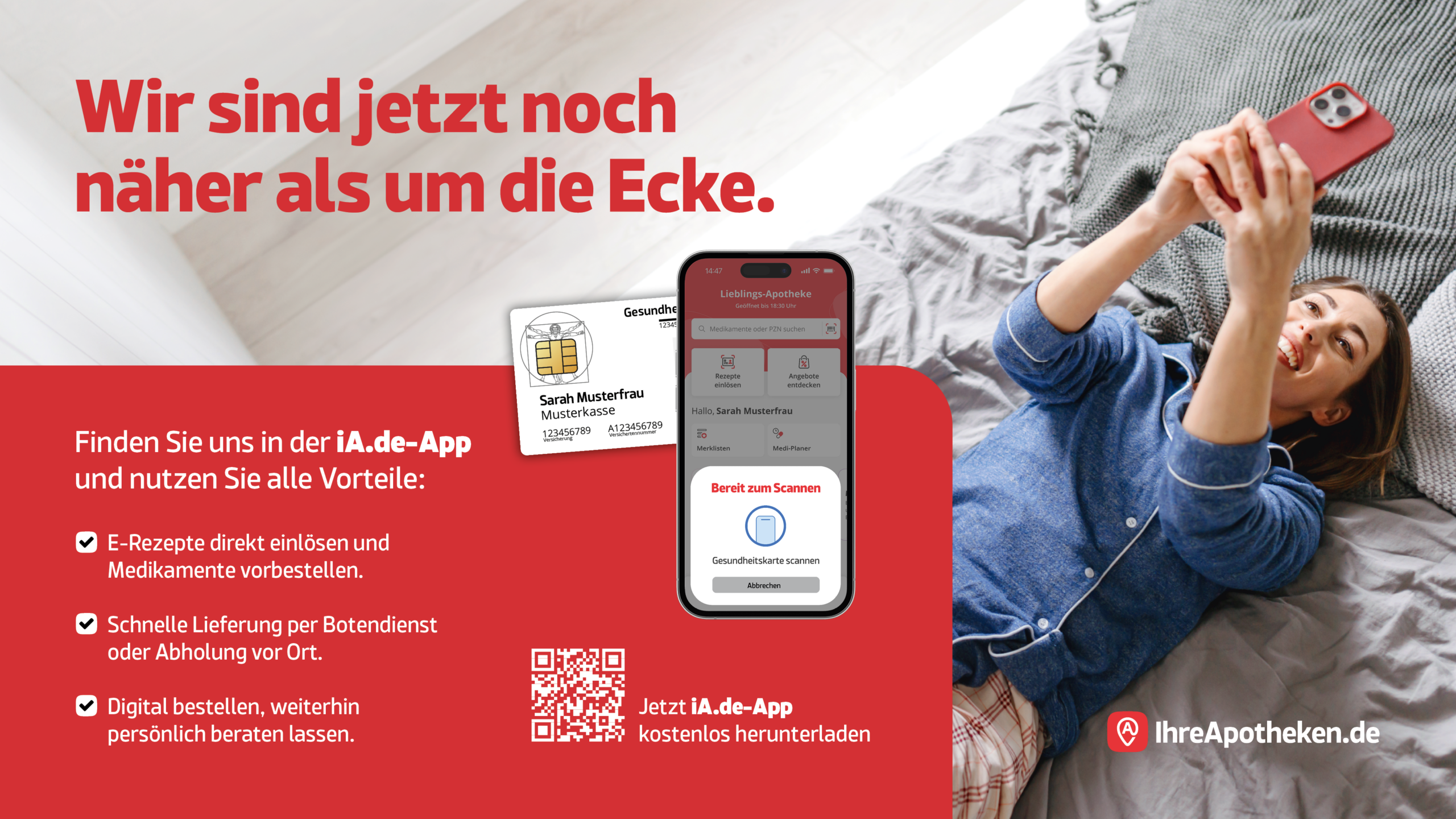 iA.de Banner der Neutor Apotheke Dortmund für E-Rezept online einlösen.